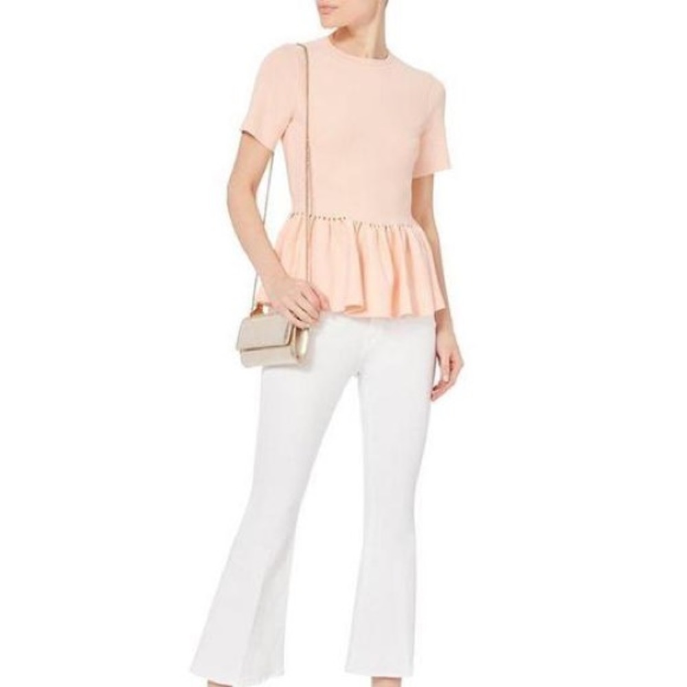 Jonathon simkhai fit and flare blush top
